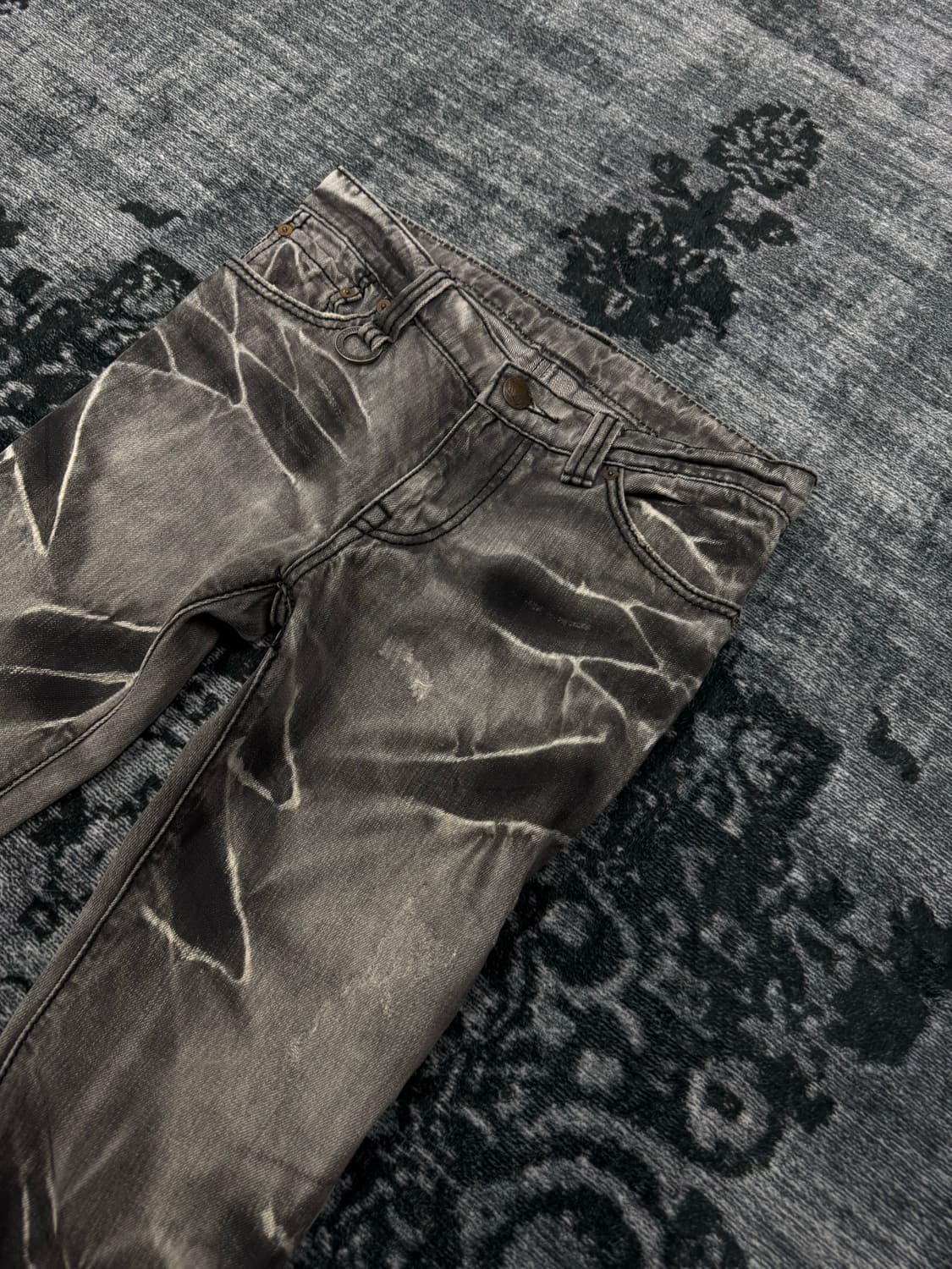 Buffalo bobs 00s dark grey boots cut den 상품이미지4