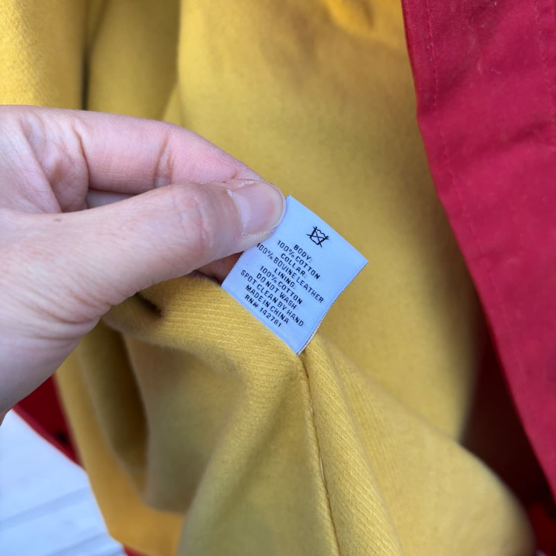 Aime Leon Dore 에임레온도르 가죽 왁스 자켓 상품이미지10