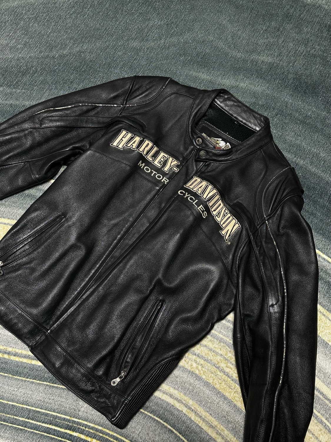 할리데이비슨 라이닝 가죽 자켓 상품이미지1