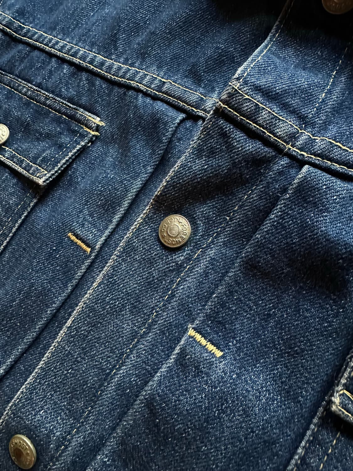 60s JC PENNEY FOREMOST 셀비지 데님 자켓 상품이미지5