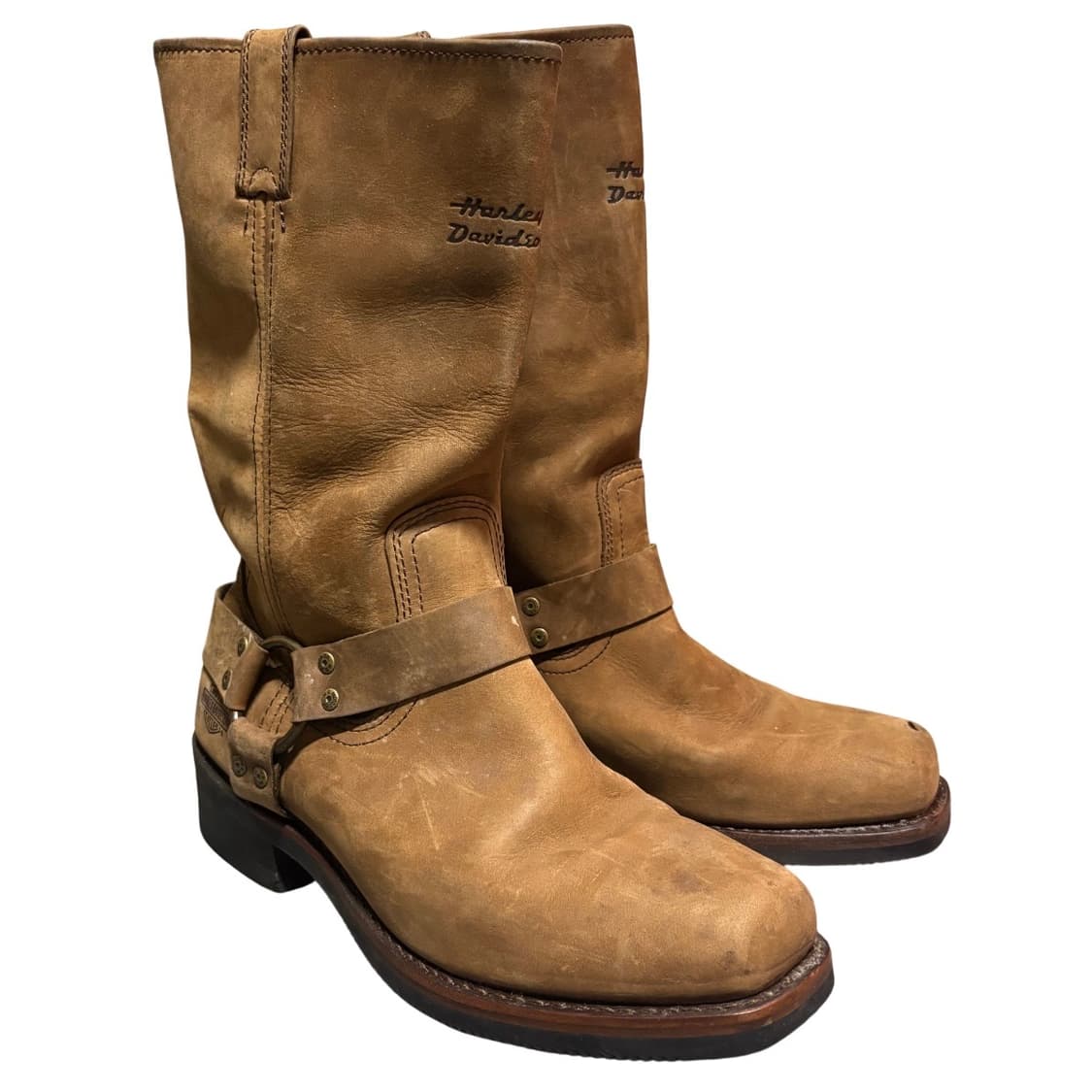 할리데이비슨 모터사이클 하네스 부츠 베이지 280 엔지니어부츠 웨스턴부츠 상품이미지1