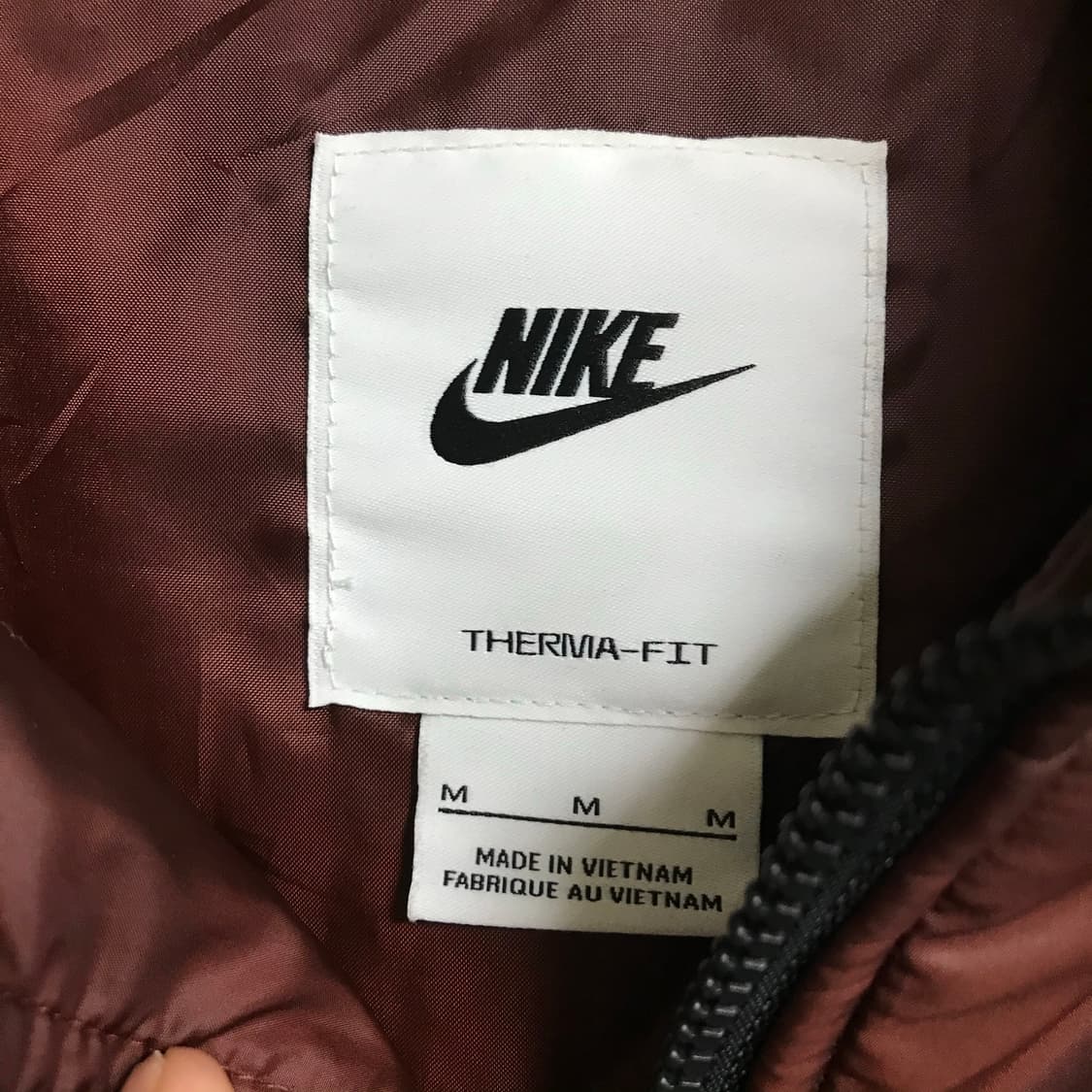 나이키 빅로고 여성 크롭패딩 상품이미지4