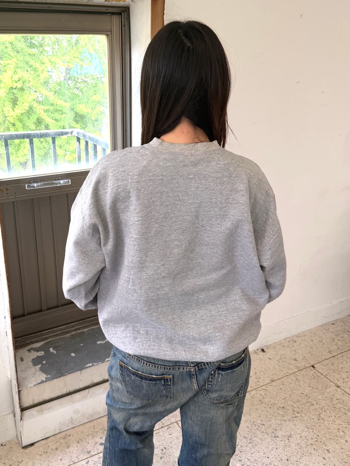 디즈니 미키마우스 맨투맨 그레이 상품이미지5