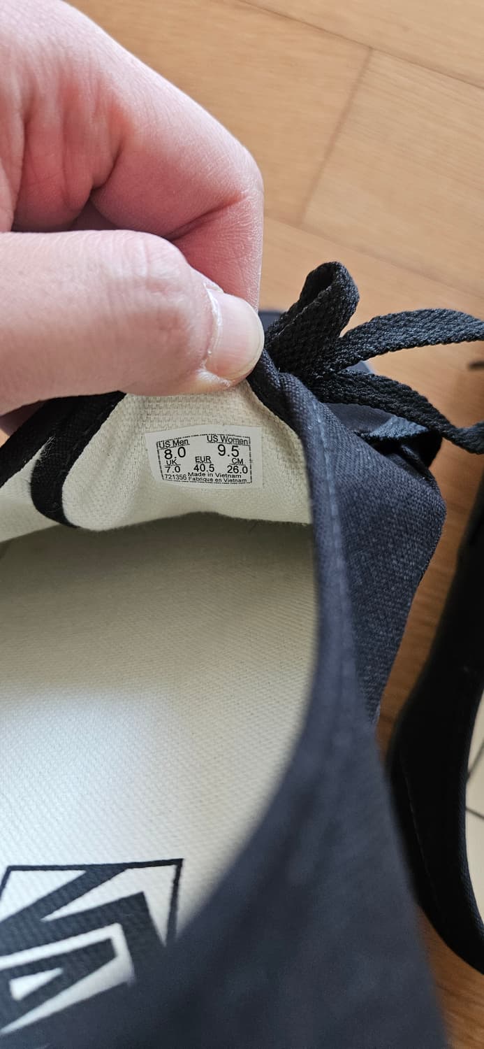 반스 어센틱 블랙 260 상품이미지4