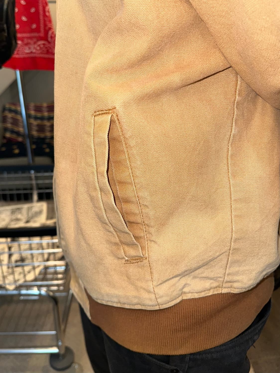 90‘s Bercowear Canvas faded work jacket 상품이미지7