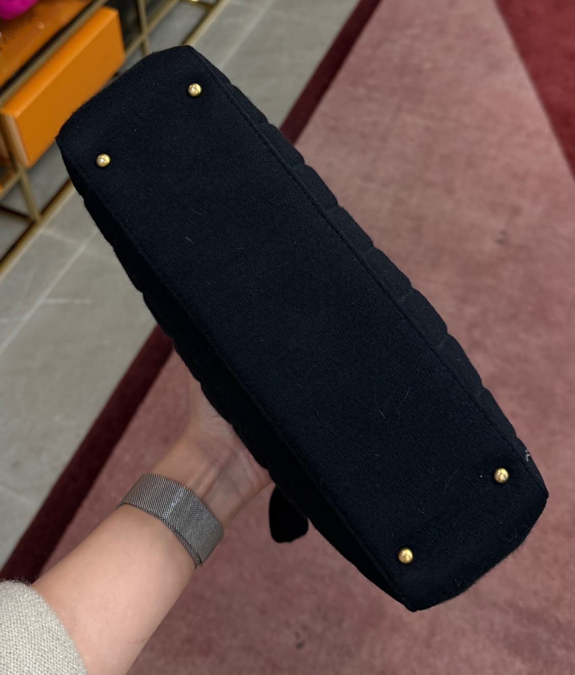 샤넬 초코바 패브릭 숄더백(빈티지) 상품이미지9