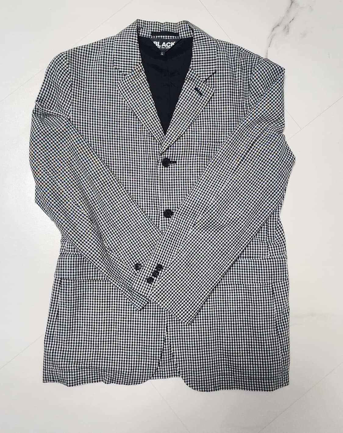 꼼데가르송 블랙 블레이저 상품이미지1