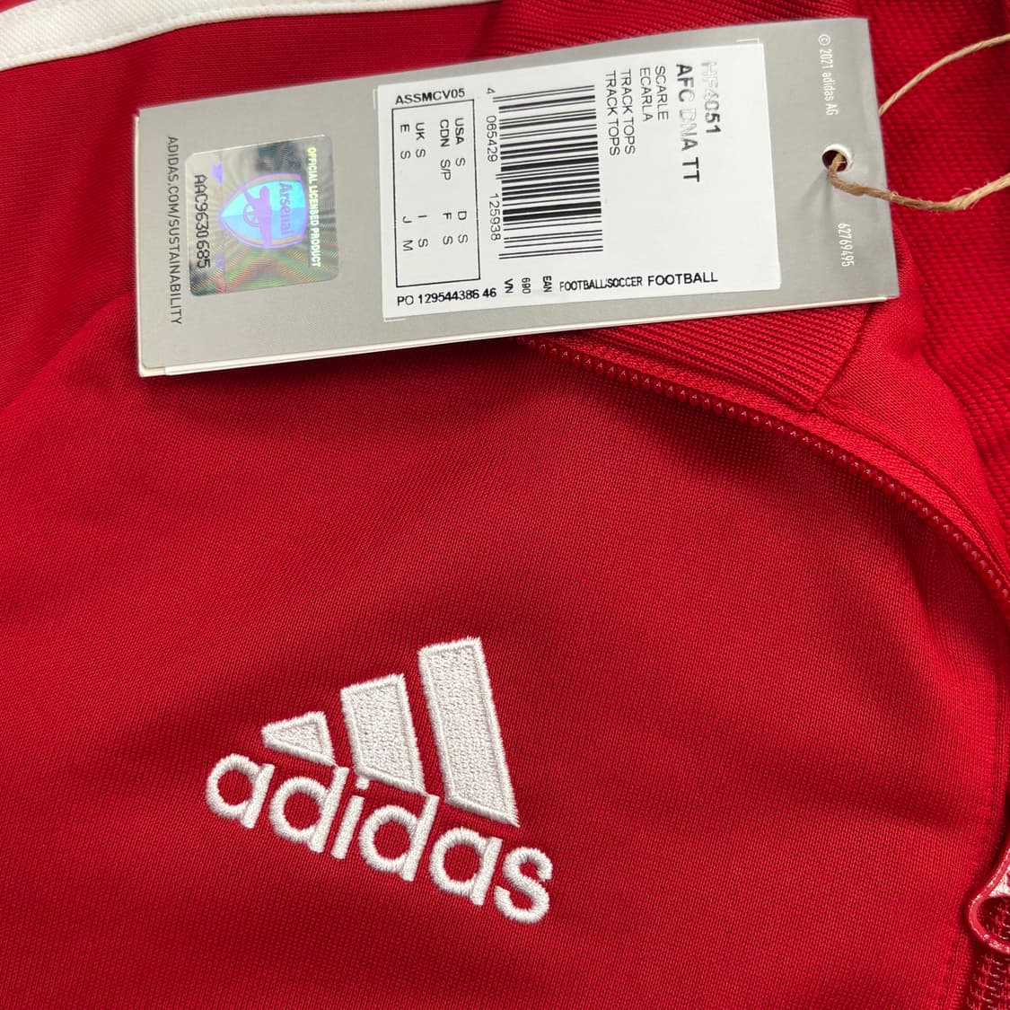 아디다스 아스날 DNA 트랙탑 져지 상품이미지5