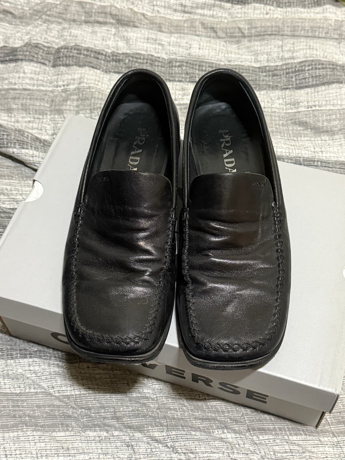[270] 00’s Prada Low Flat Loafers 상품이미지2