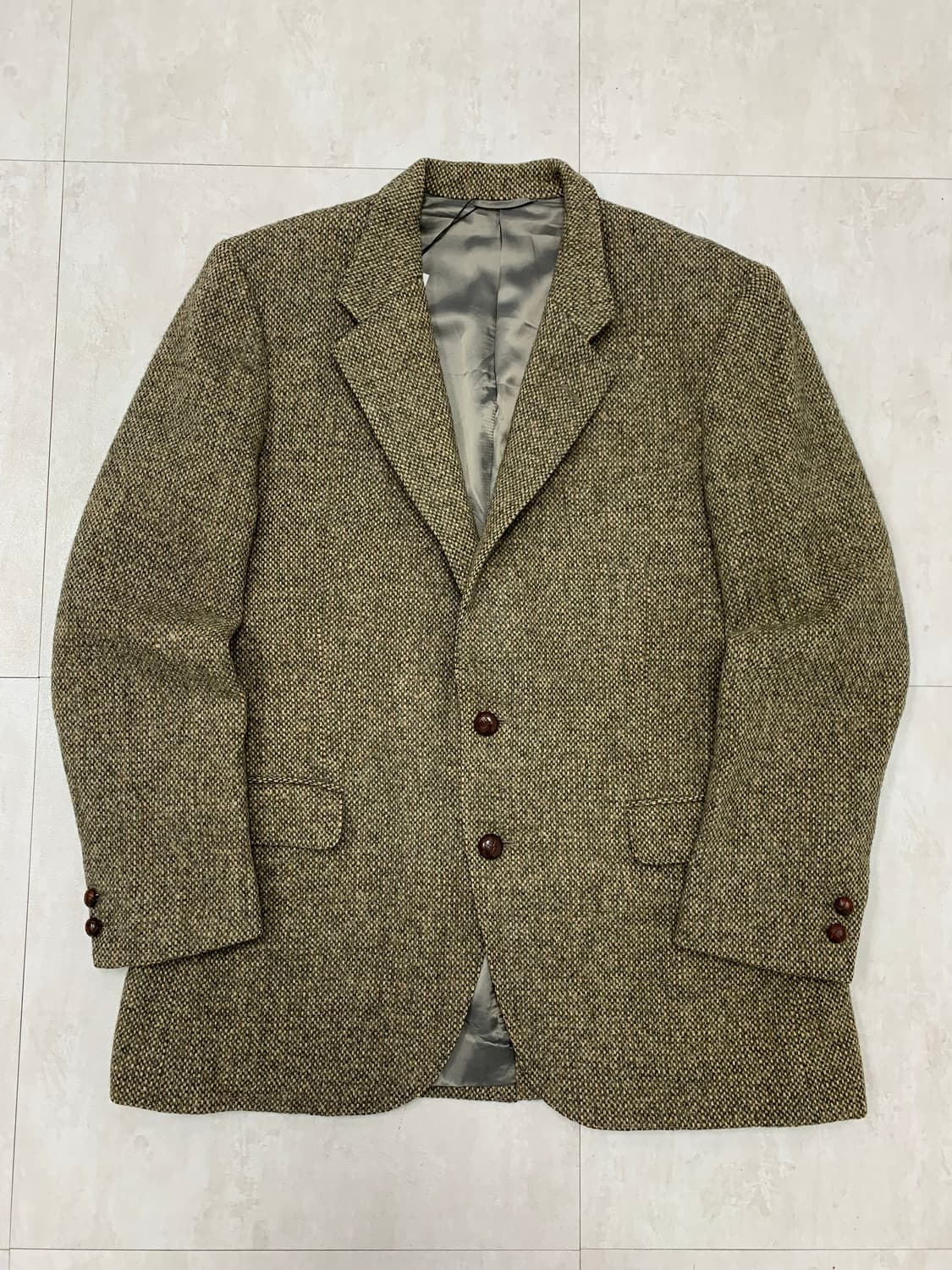 Harris tweed 체크 블레이저 #282 상품이미지1