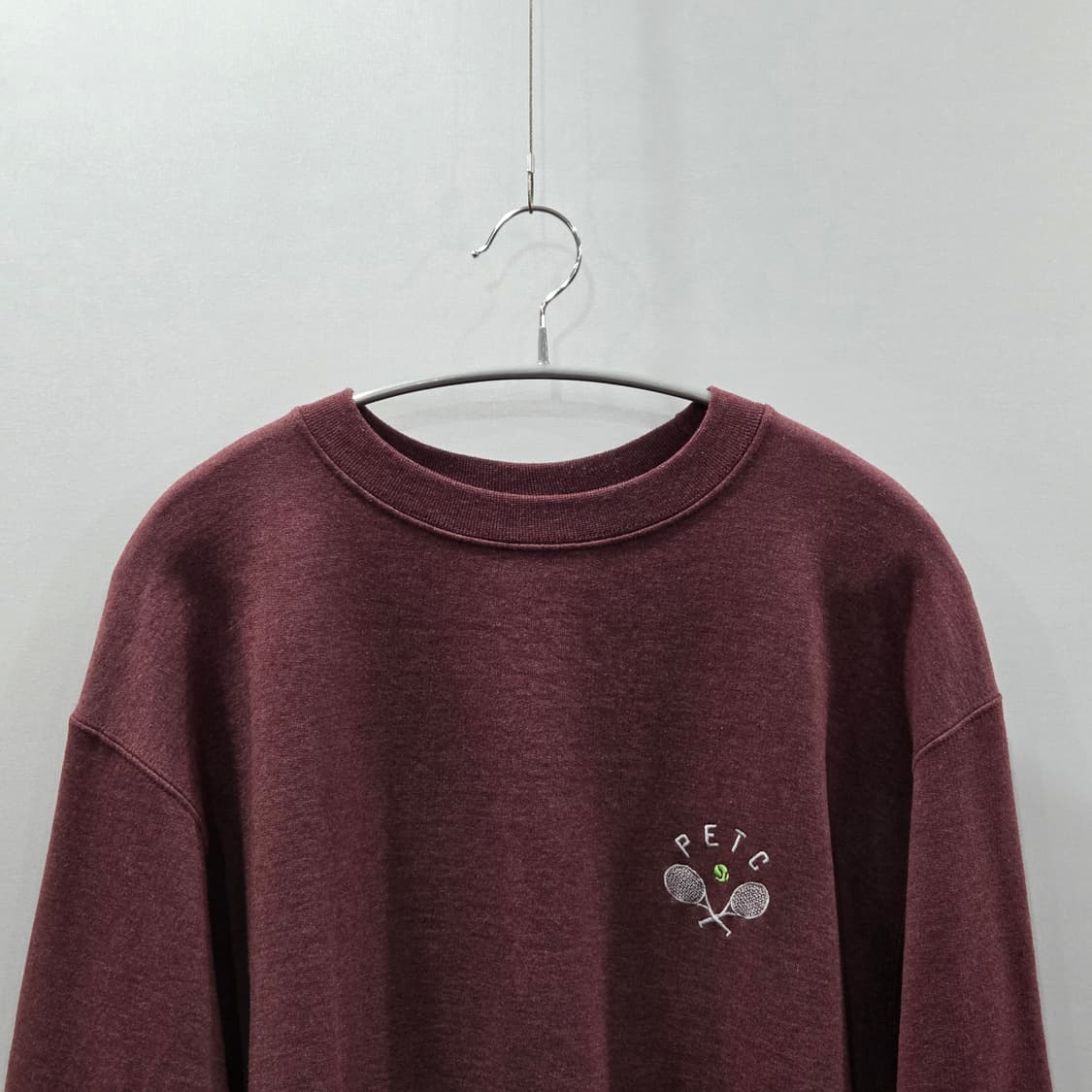 챔피온 에코 맨투맨 버건디 M 상품이미지2