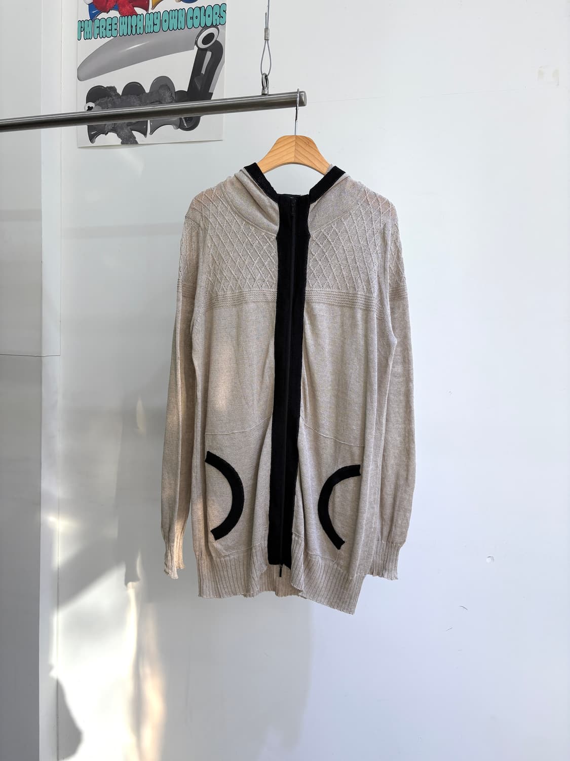 GABARDINE K.T (Made in Japan) 니트후드 상품이미지1