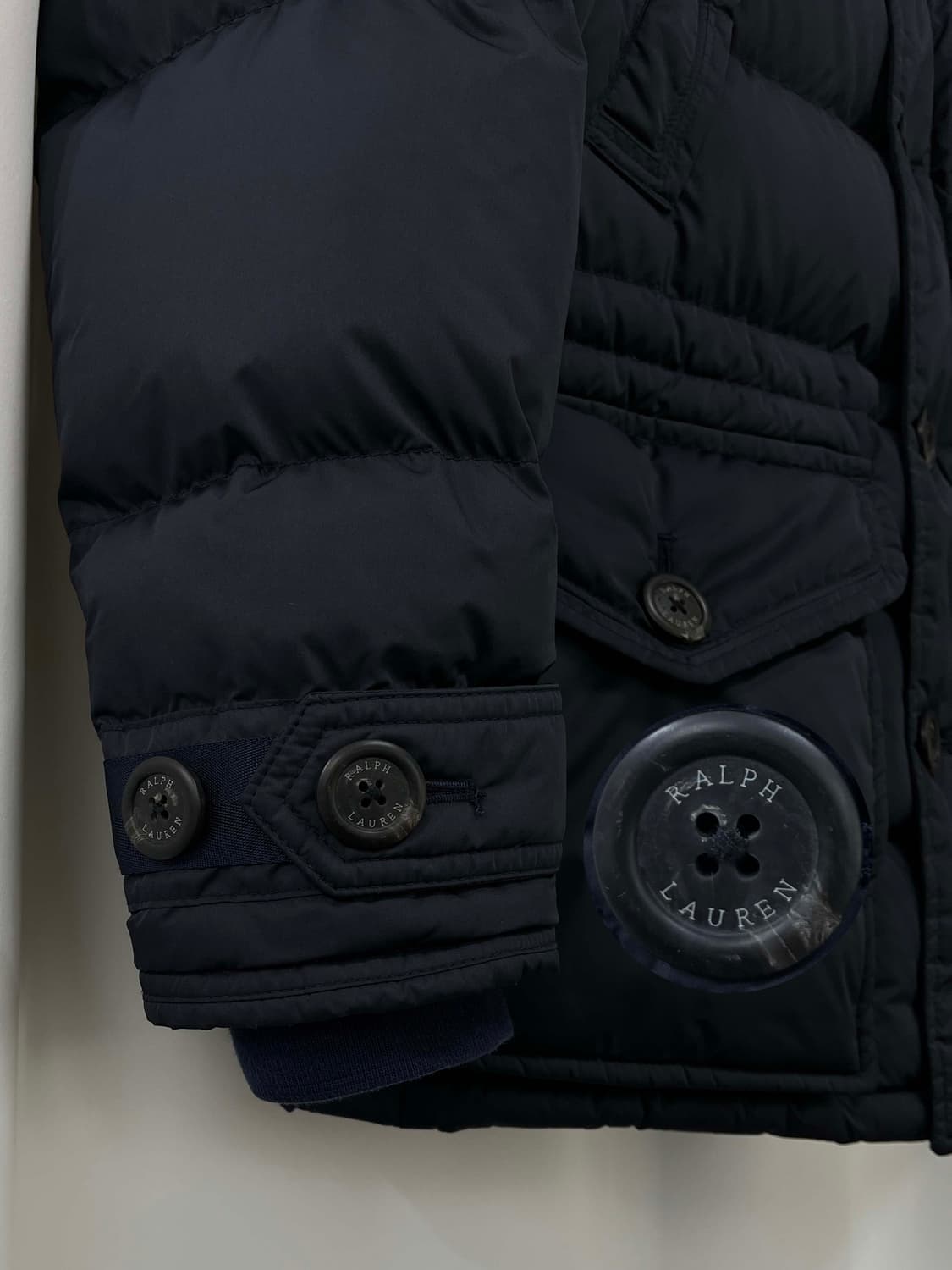 폴로 랄프로렌 쿠키와펜 블랙와치 퀼티드 다운 패딩 카코트 자켓 상품이미지8