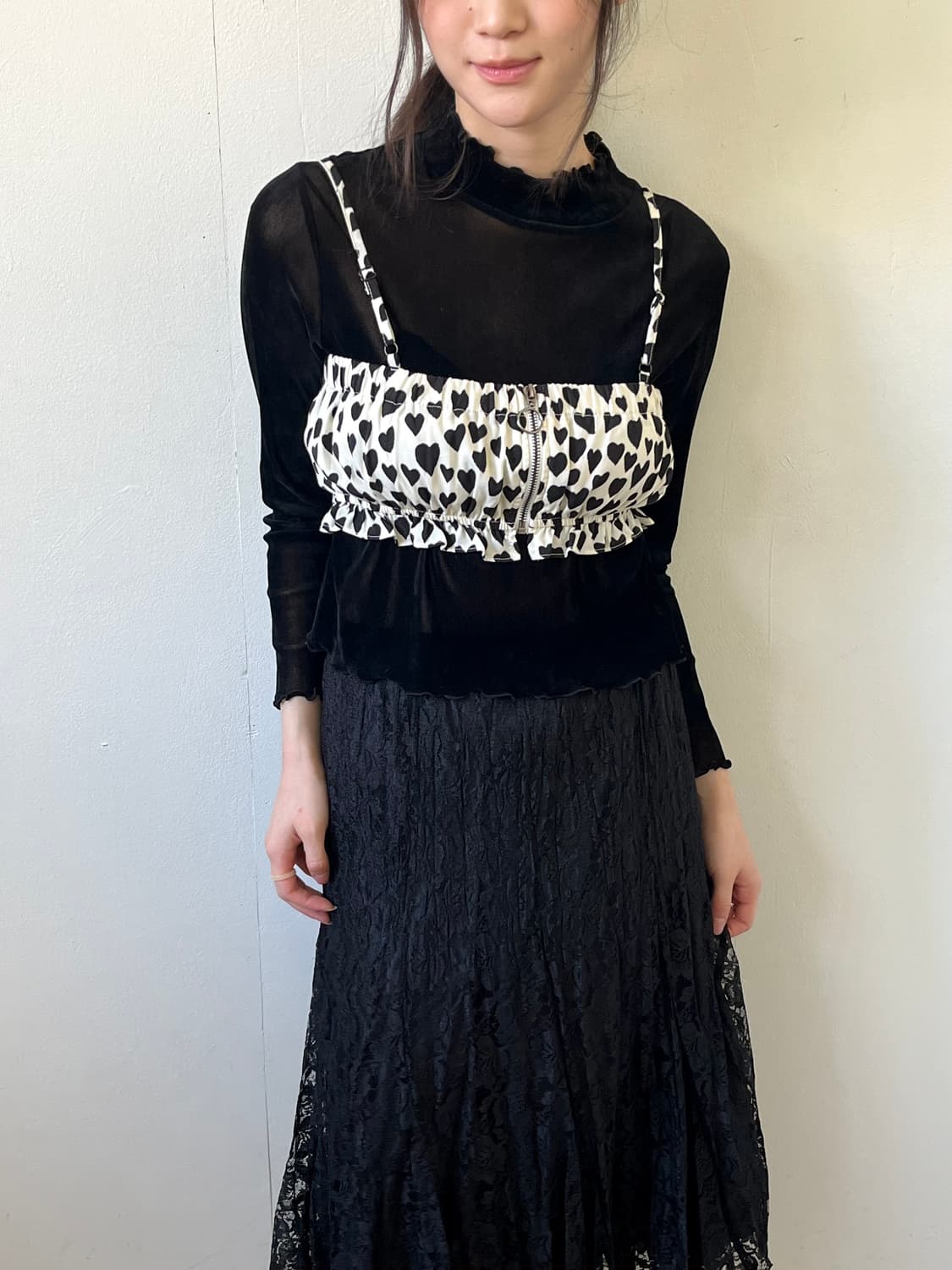 SHEENA DEL RAY 하트 뷔스티에 탑 상품이미지9