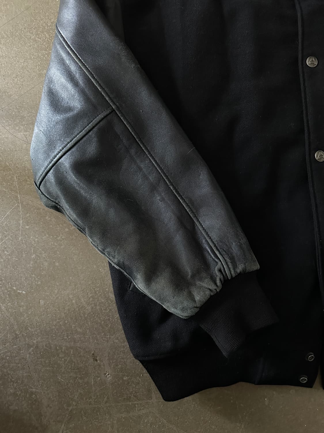 AVIREX 아비렉스 Leather Varsity Jacket 상품이미지4
