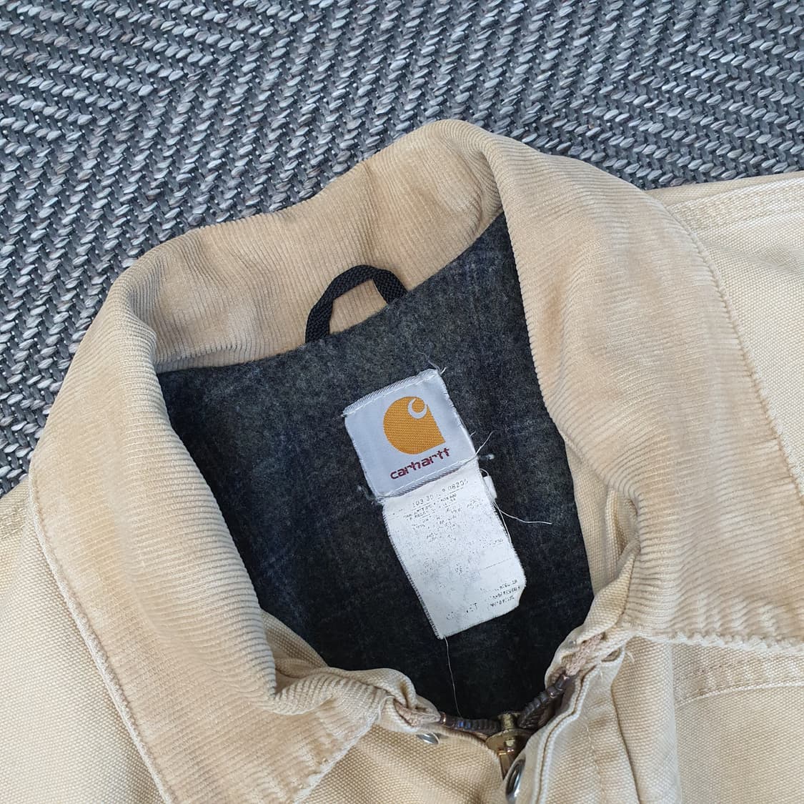 칼하트 C52 오리지널 코트 면자켓 남자110 상품이미지2