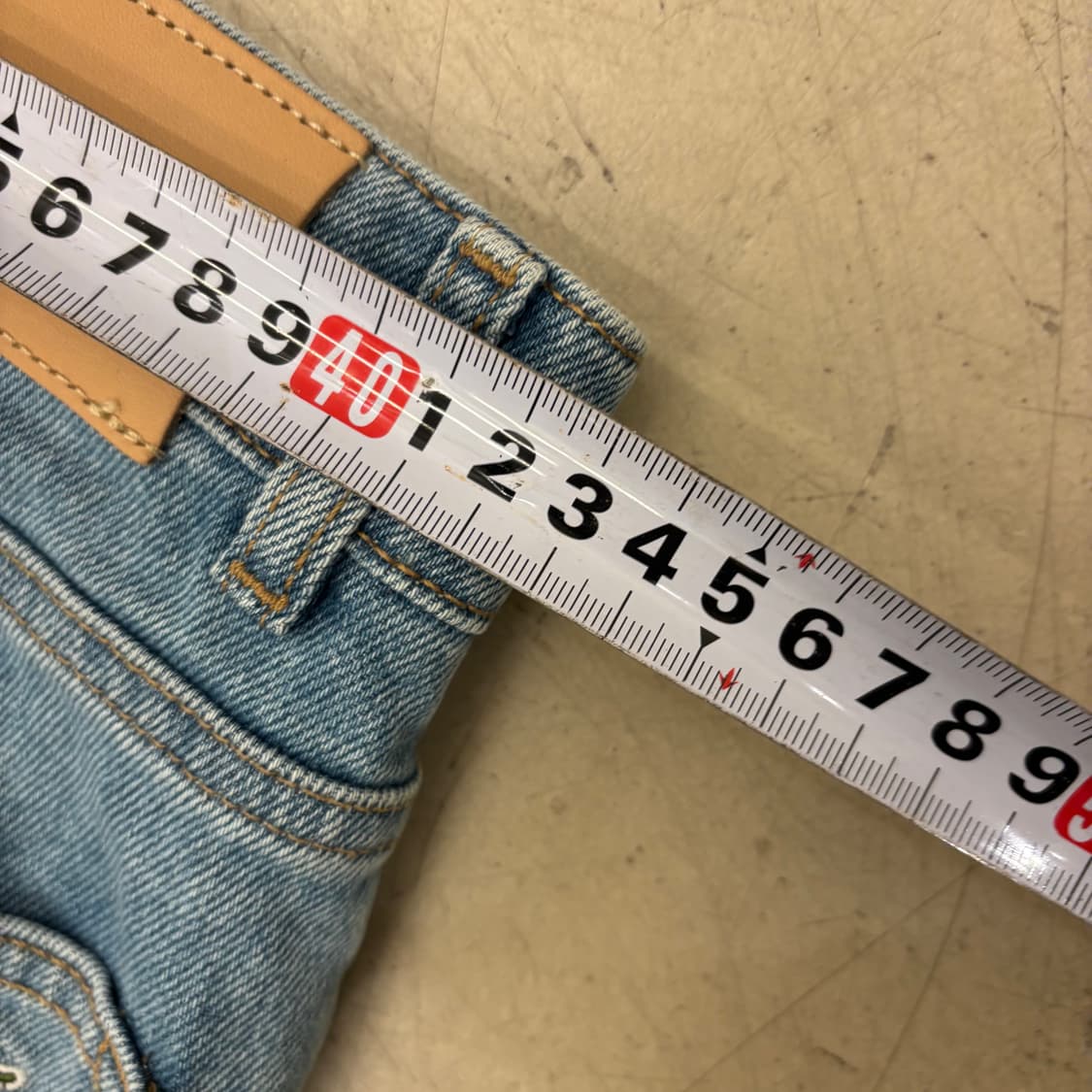 라코스테 슬림핏 데님 팬츠 상품이미지6