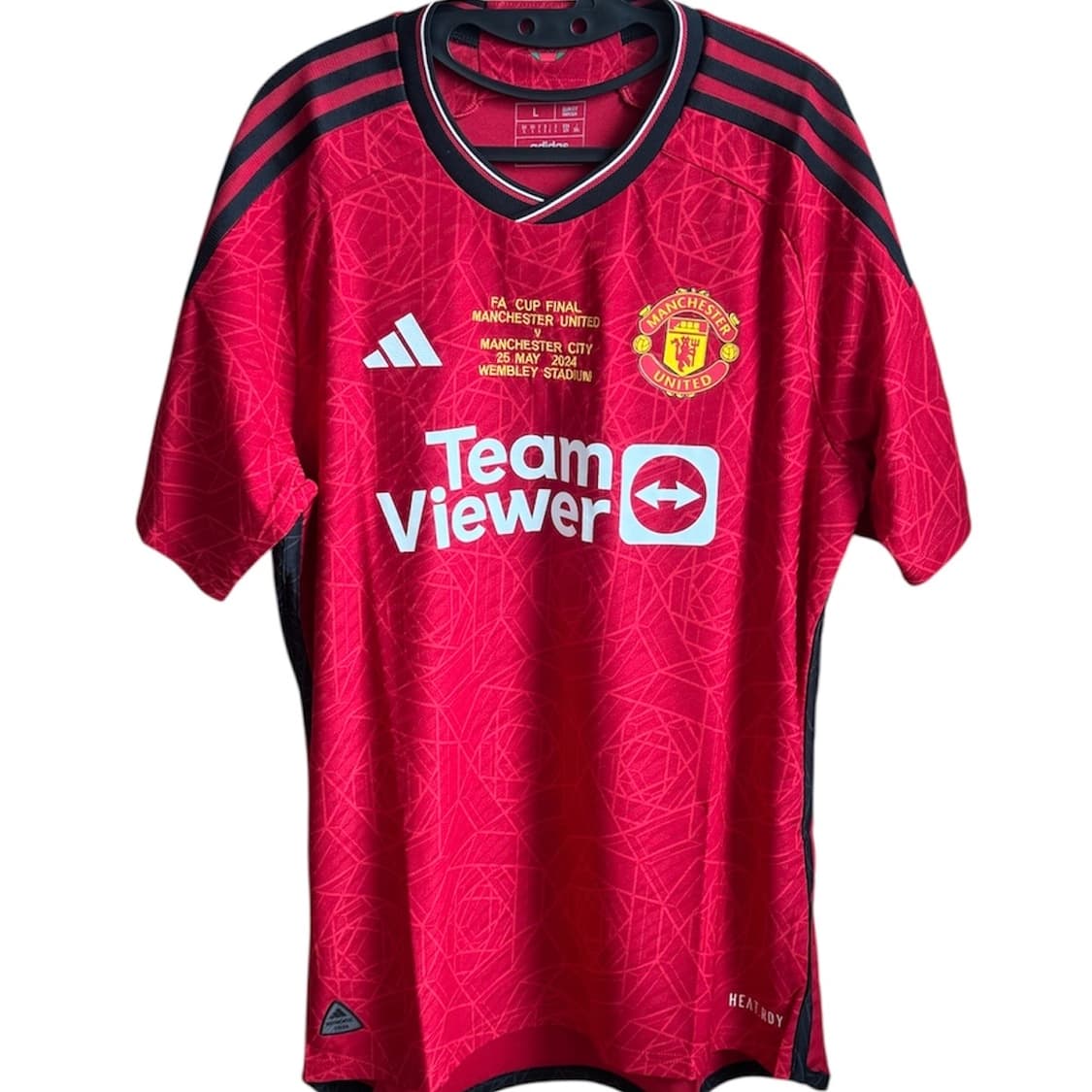 23-24 맨체스터 유나이티드 홈 어센틱 유니폼 브루노 페르난데스 상품이미지3