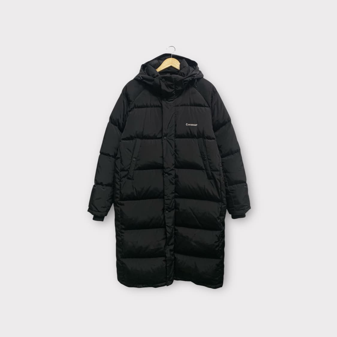 커버낫 COVERNAT 덕다운 롱패딩 L 상품이미지2