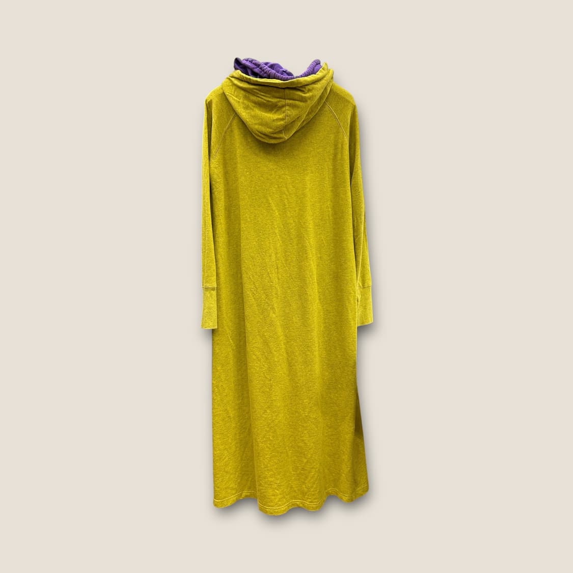 L002 graniph 배색 후드 롱 원피스 size OS  상품이미지4