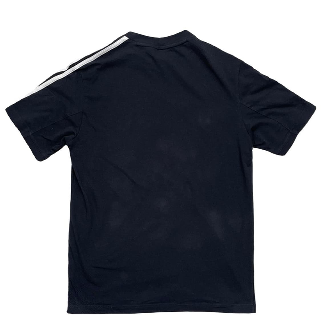 ADIDAS 블랙+화이트 삼선 반팔 100 상품이미지6