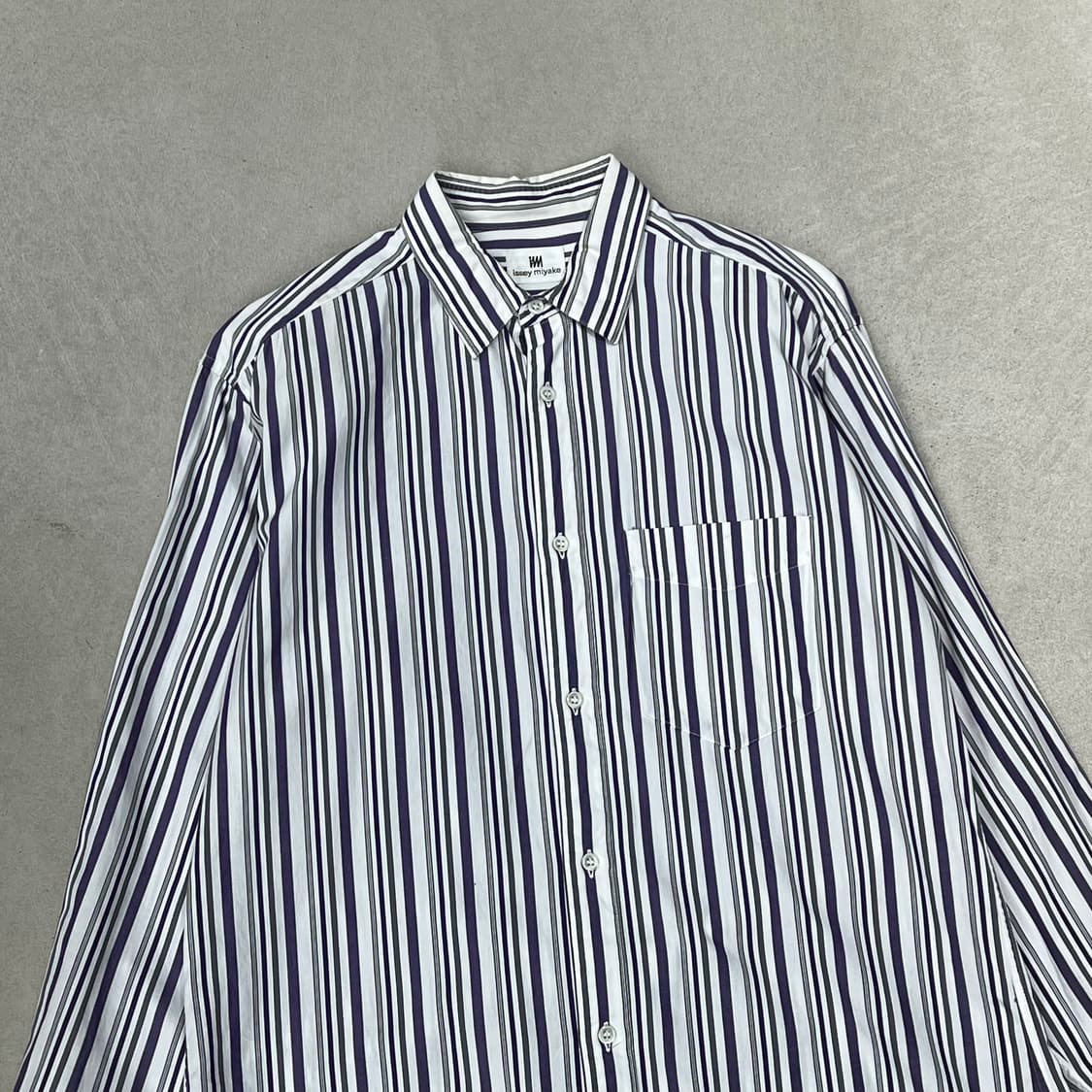 이세이미야케 스트라이프셔츠 s09014 상품이미지3