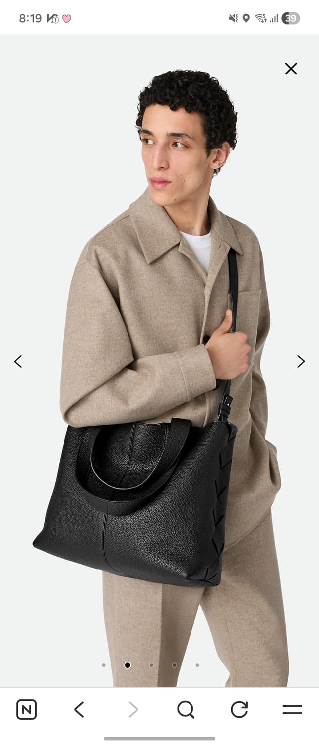 [판매] 보테가 베네타 디아고 토트백 (블랙) / 남성 상품이미지2