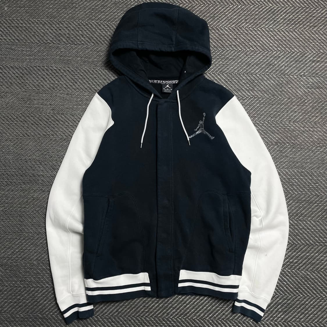나이키 에어조던 자수로고 스웻 바시티 후드 자켓o 5247 상품이미지1