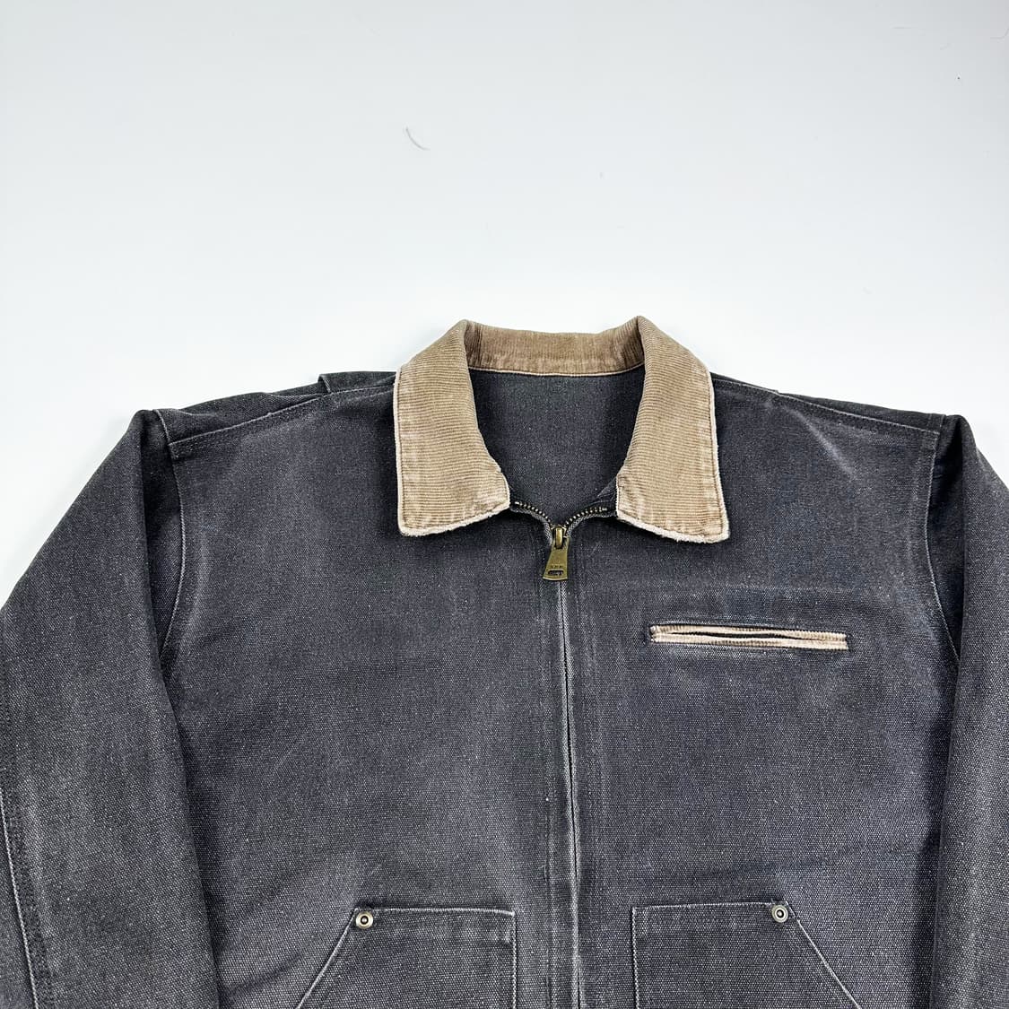 VTG 빈티지 흑청 데님 디트로이트 자켓 L 상품이미지2