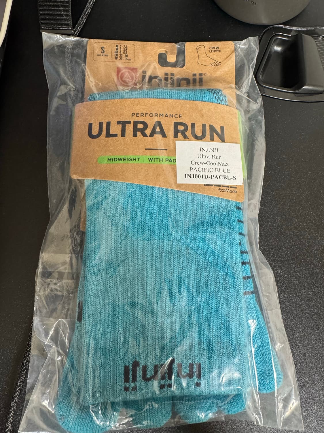 Injinji 인진지 울트라런 크루 삭스 양말 트레일러닝 쿨맥스 새제품 상품이미지2