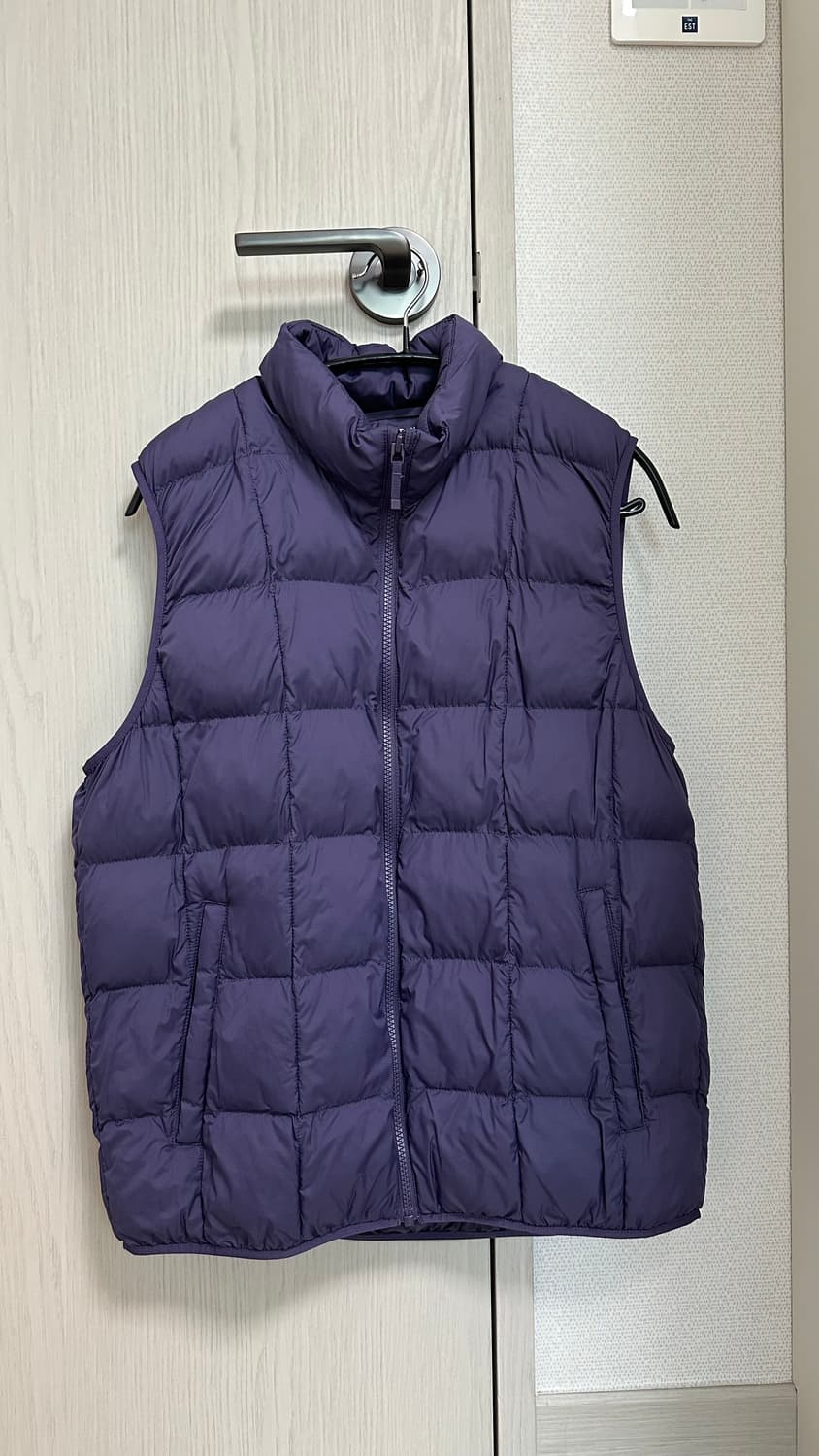 Uniqlo pufftech vest purple 상품이미지1