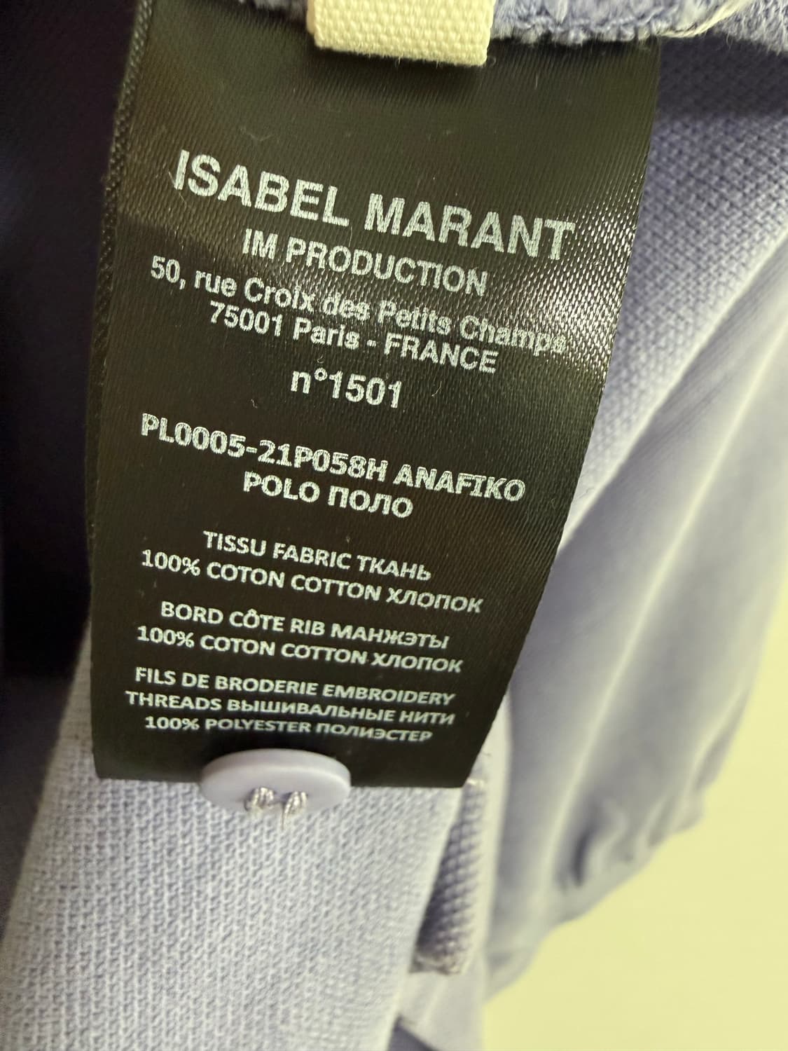 이자벨마랑 폴로 반팔티 상품이미지4