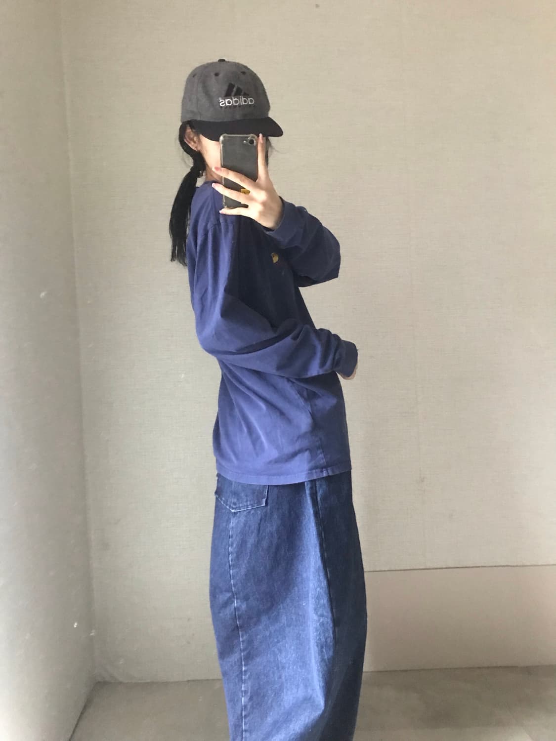 칼하트 네이비 롱슬리브 상품이미지5