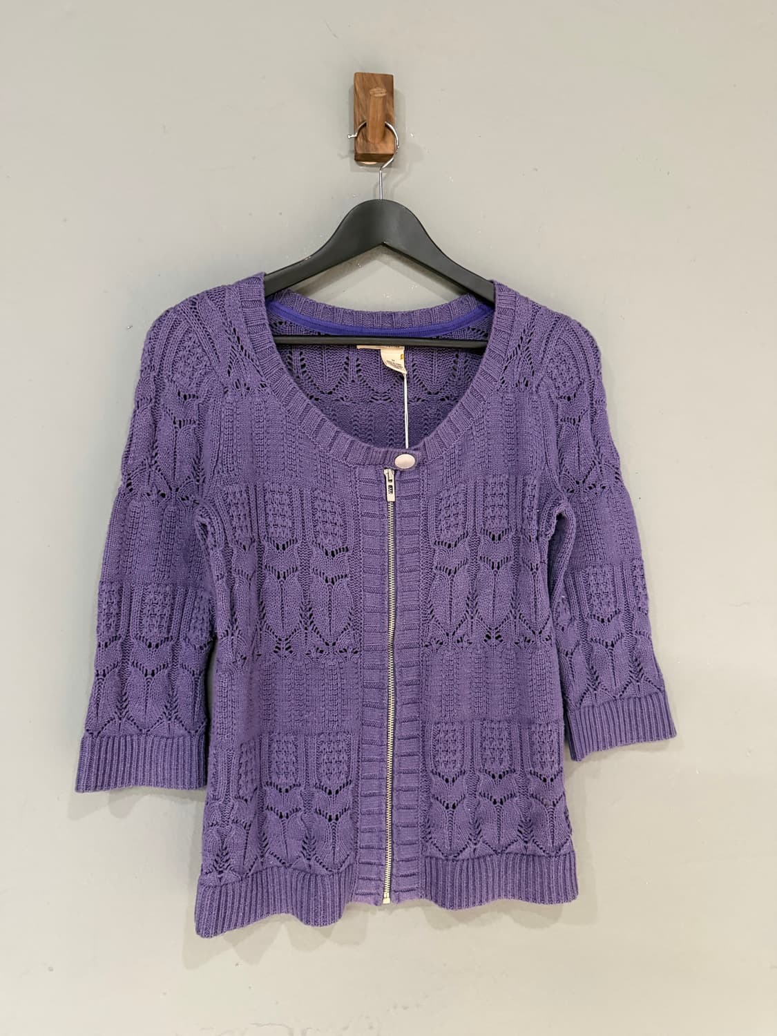 DKNY jeans punching knit zip-up 상품이미지5