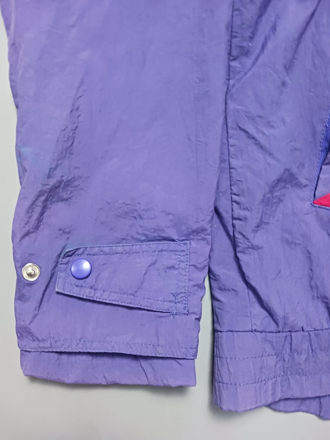 [프리] 미라지 90s 라스베가스 퍼플 히든후드 바람막이 자켓 상품이미지4