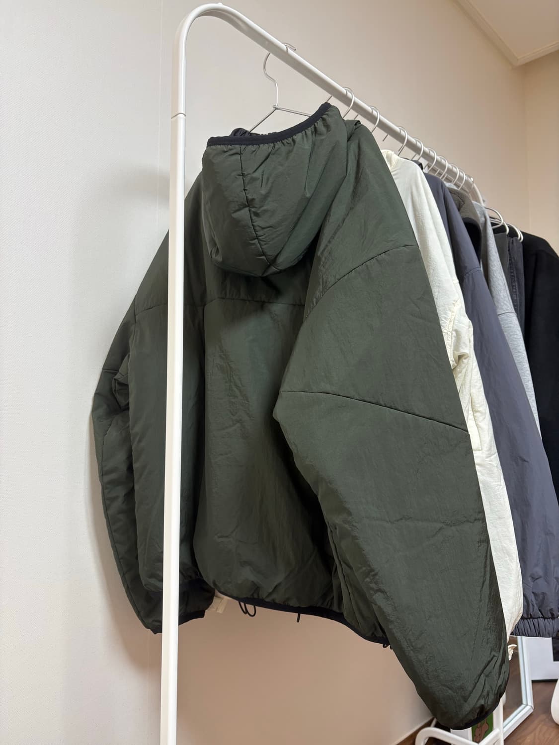 모이프 더블집 인슐레이티드 파카 / SEAWEED GREEN / 1 상품이미지4