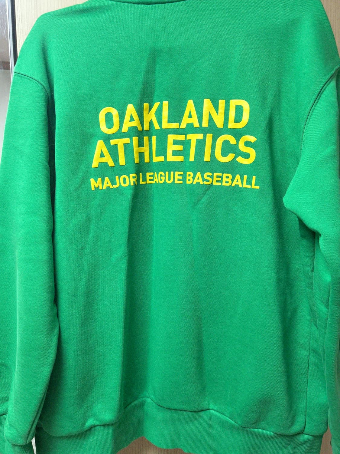 MLB 오클랜드 그린 트레이닝복 상품이미지2