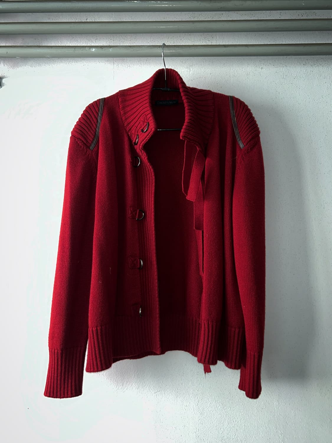 Vintage Toggle strap knit cardigan 상품이미지2