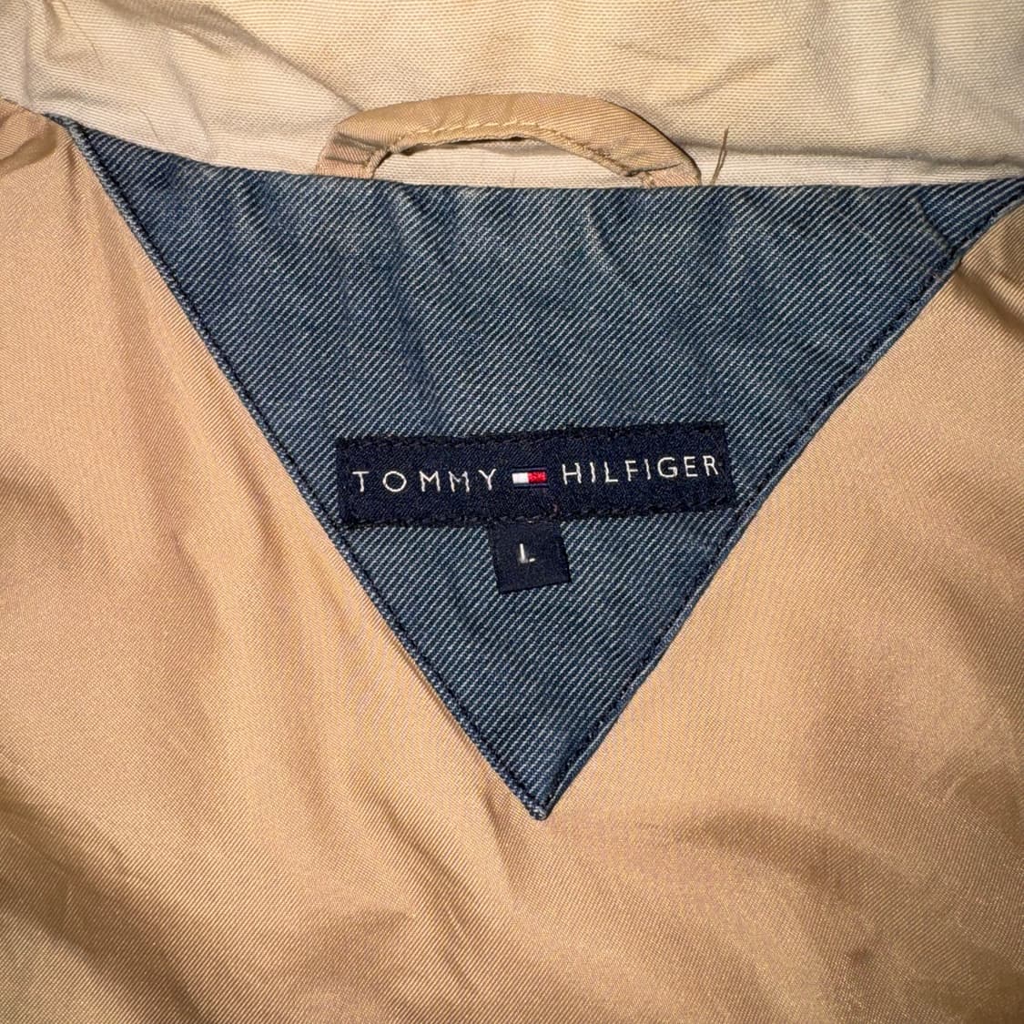 90s 타미힐피거 데님 베스트 (L)  상품이미지7