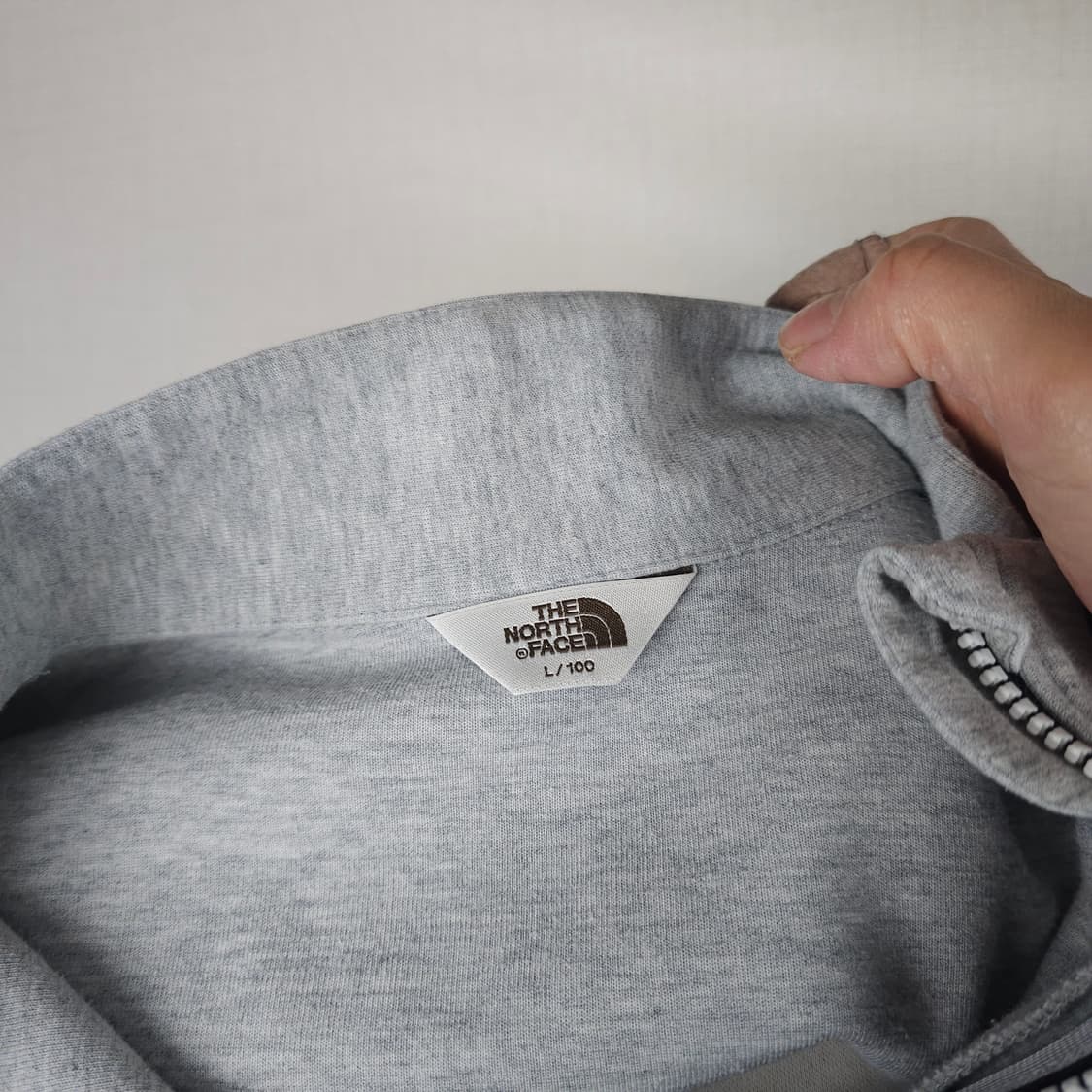노스페이스 면 집업 남자100사이즈  상품이미지3