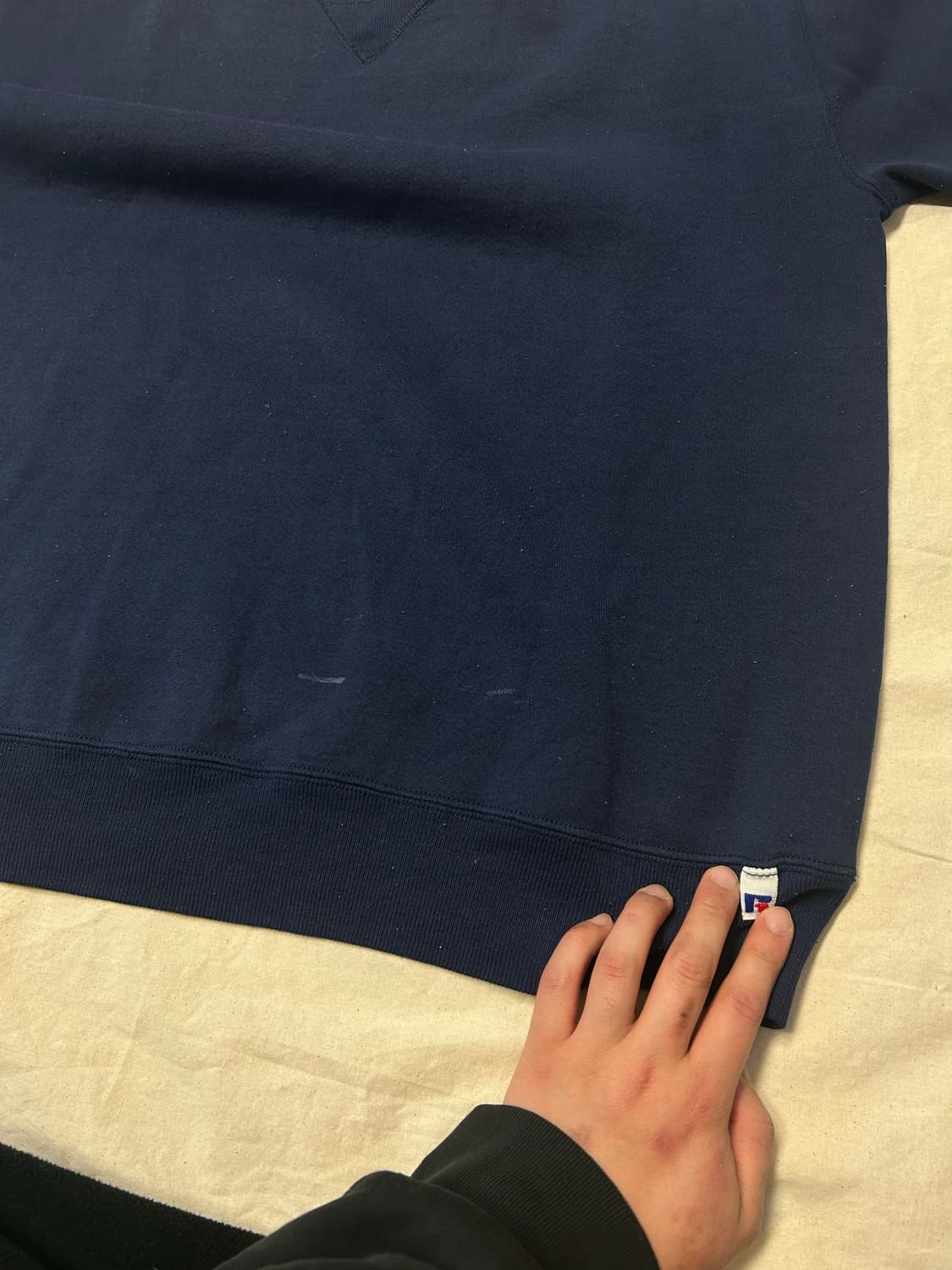 러셀 usa 산 크루넥 판매합니다! 상품이미지3