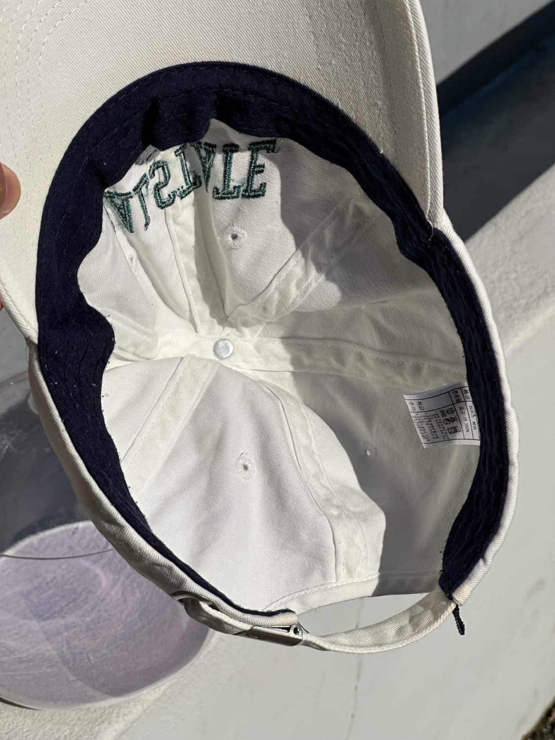 [F] 후아유 캠퍼스 로고 볼캡 모자 상품이미지5