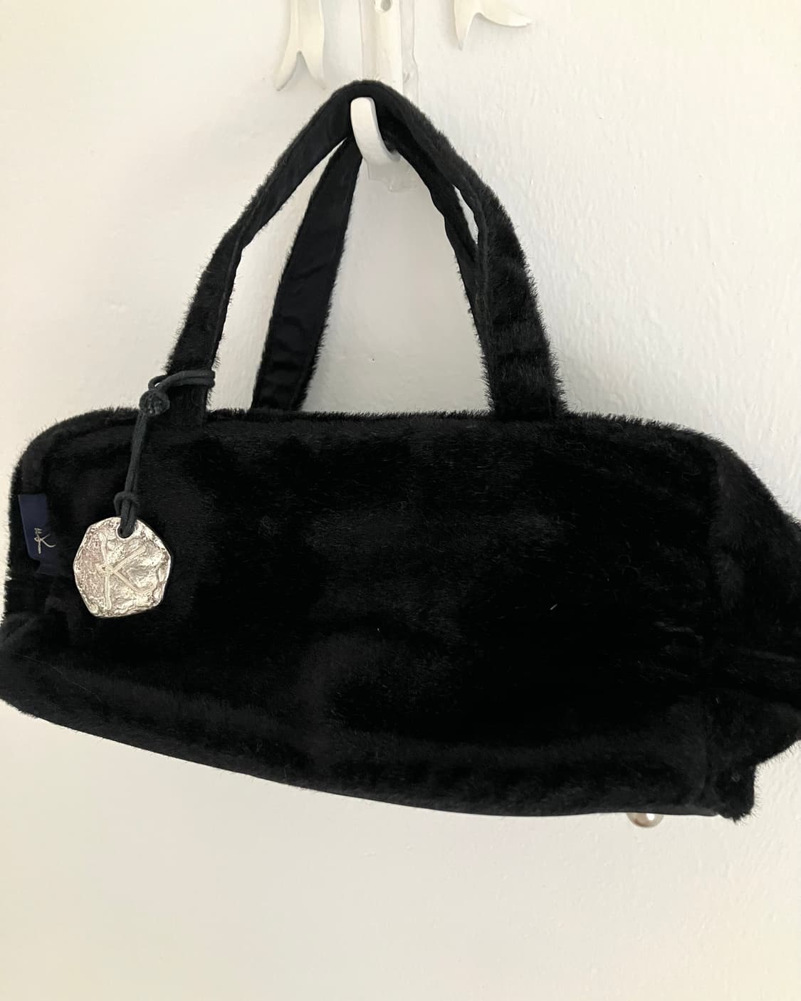 블랙 미니 퍼 백 상품이미지3