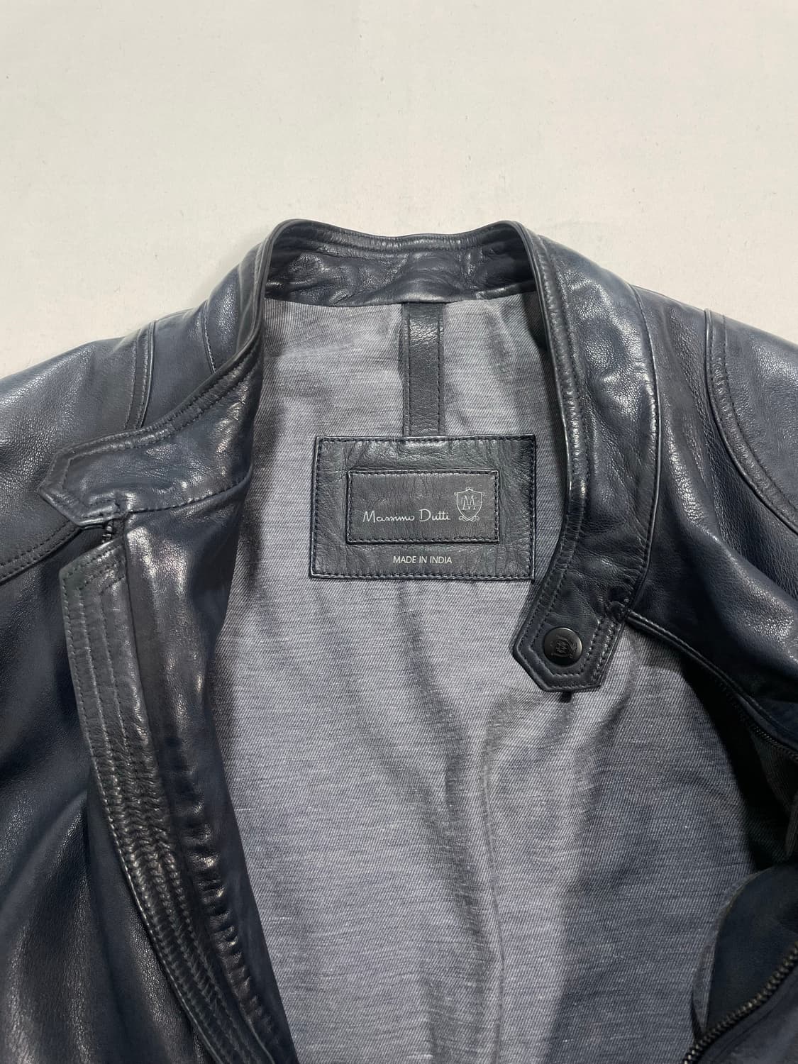 마시모두띠 램스킨 나파레더 자켓 상품이미지7