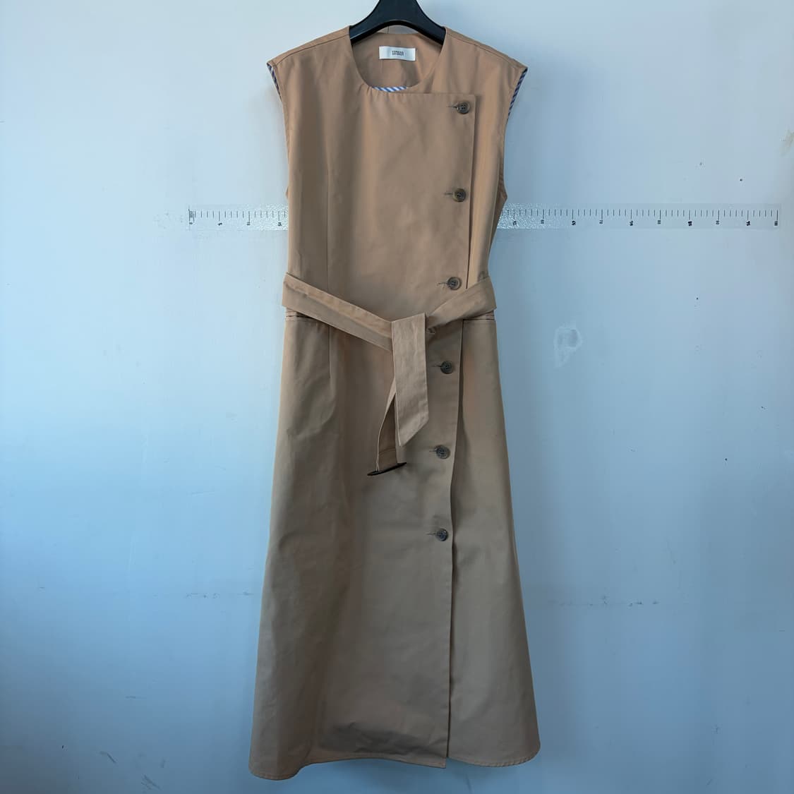 FORMING 브라운 롱 원피스 겸 조끼 상품이미지5