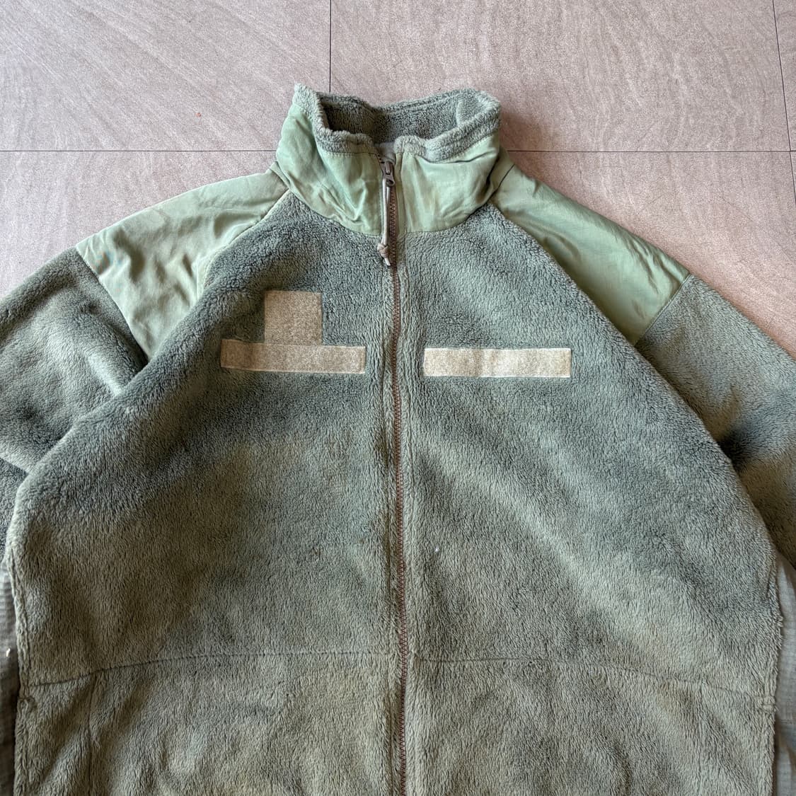 미군 젠3 카키 플리스 자켓 상품이미지3