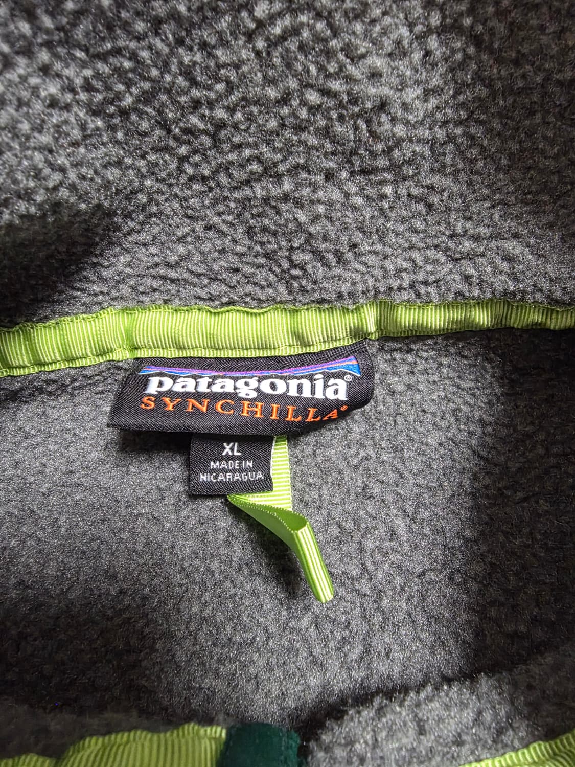 파타고니아 신칠라 헤비웨이트 니켈 그린 맨 XL 상품이미지2