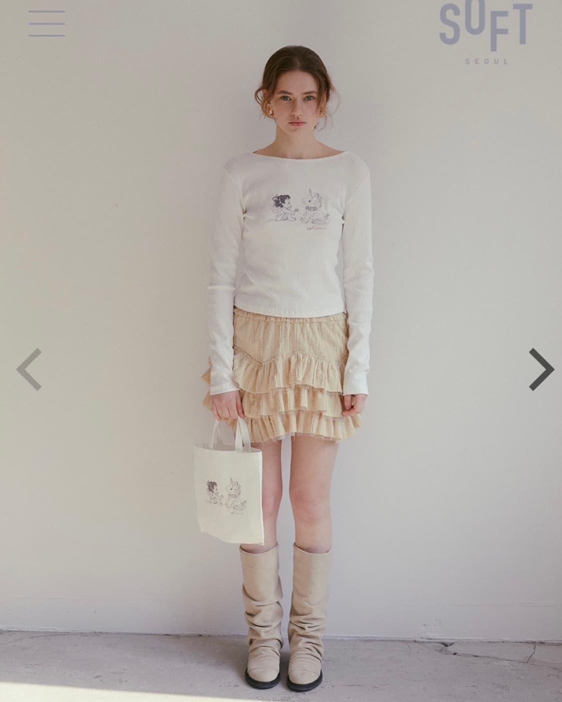 Soft seoul 소프트서울 캉캉 스커트 팬츠 상품이미지1