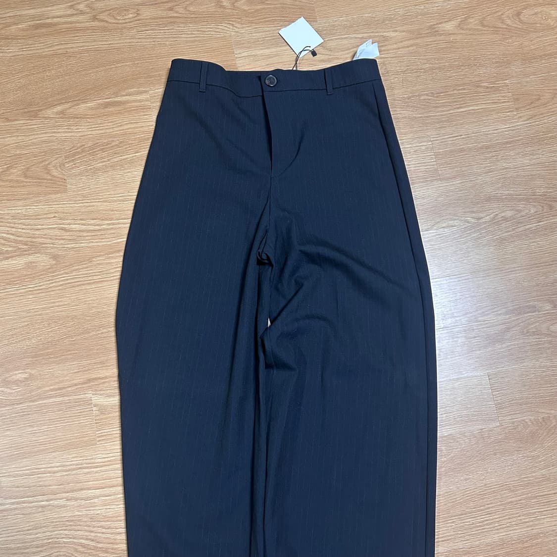 자라 스트라이프 슬랙스 L 상품이미지2