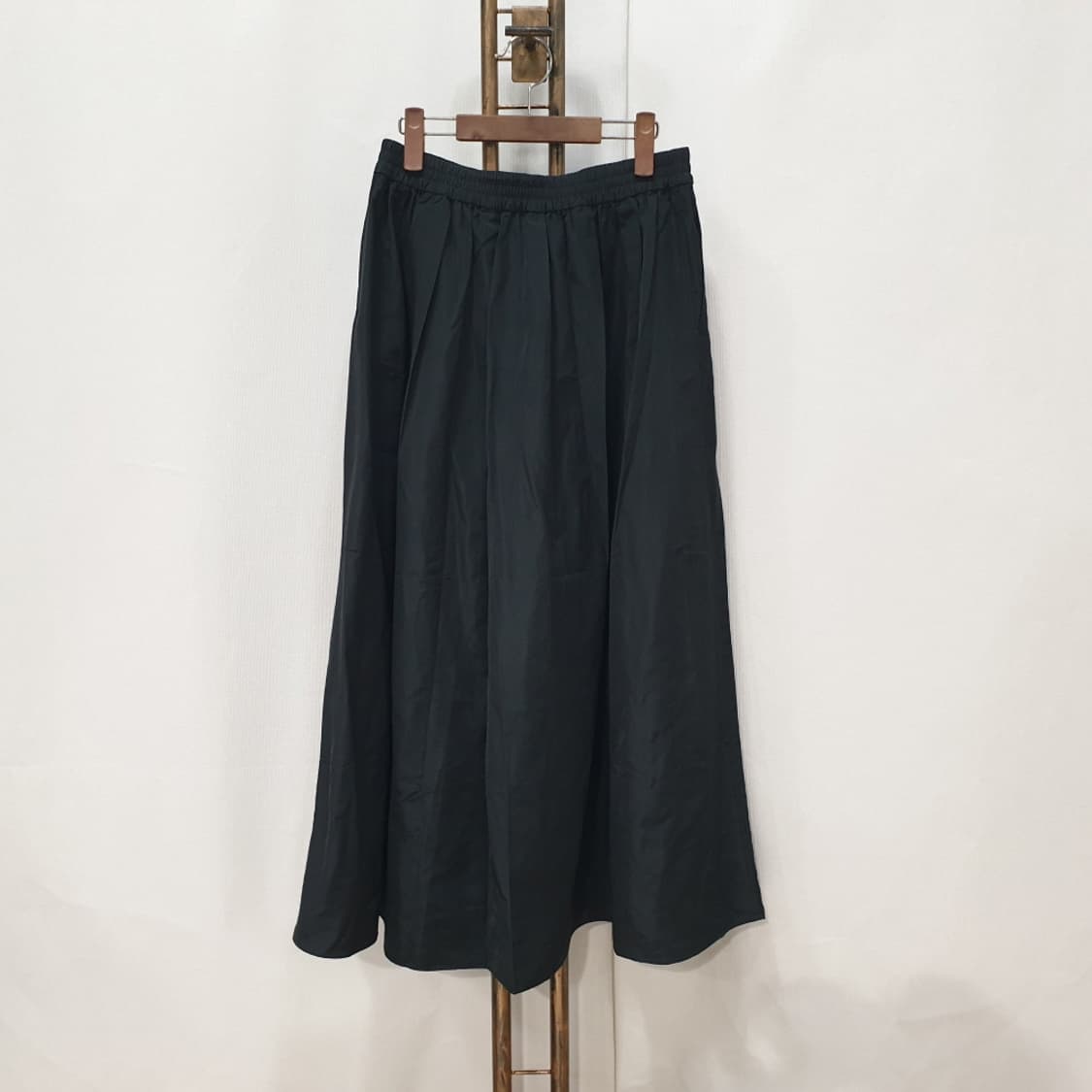 자라 여성 블랙 롱 스커트 플레어 스커트 30~32 상품이미지3